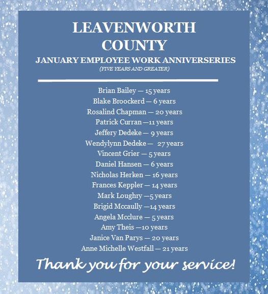 Anniversaries